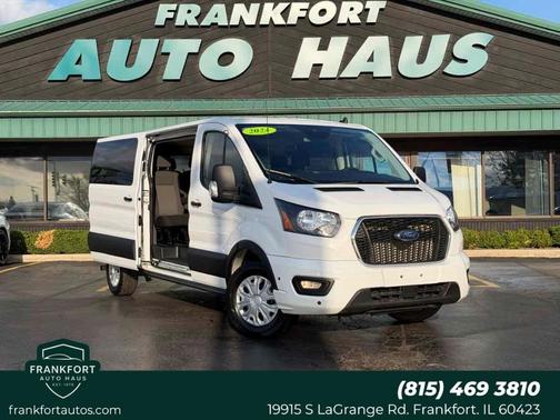Oxford White 2024 Ford Transit-350 XLT