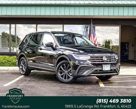 Deep Black Pearl Effect 2022 Volkswagen Tiguan 2.0T SE
