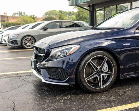 Blue 2017 Mercedes-Benz AMG C 43 Base 4MATIC