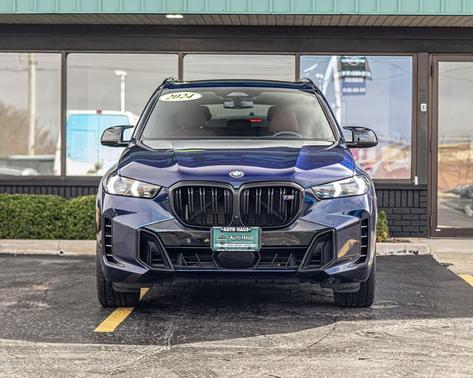 Tanzanite Blue II Metallic 2024 BMW X5 M60i