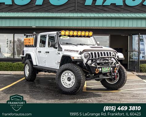 Bright White Clearcoat 2021 Jeep Gladiator Mojave