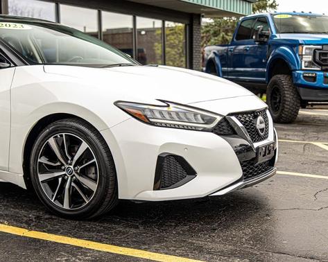 Pearl White Tri-Coat 2023 Nissan Maxima 3.5 SL