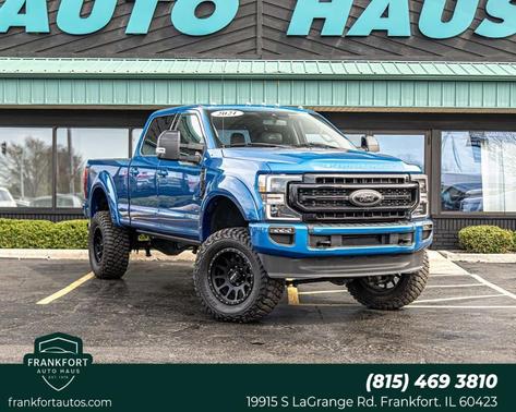 Velocity Blue Metallic 2021 Ford F-250 Lariat