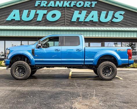 Velocity Blue Metallic 2021 Ford F-250 Lariat