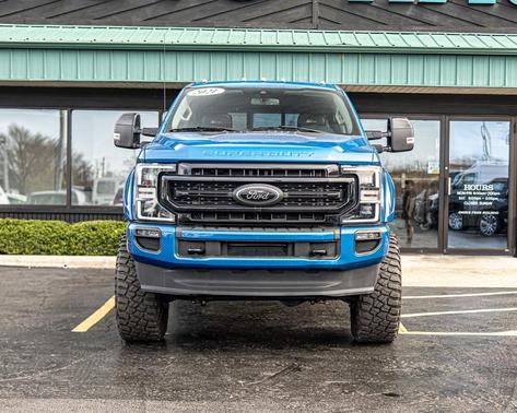 Velocity Blue Metallic 2021 Ford F-250 Lariat
