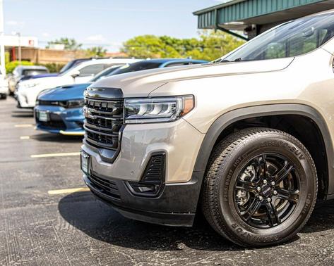 Gray 2022 GMC Acadia AT4
