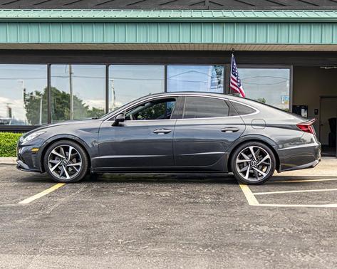 Portofino Gray 2021 Hyundai SONATA SEL Plus