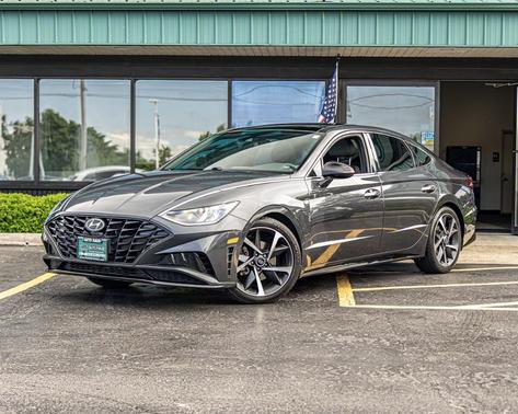 Portofino Gray 2021 Hyundai SONATA SEL Plus