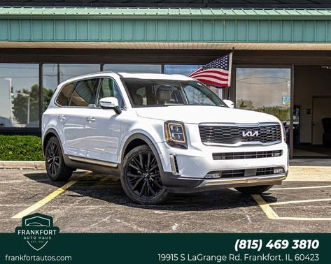 Glacial White Pearl 2022 Kia Telluride SX