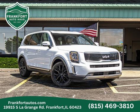 Glacial White Pearl 2022 Kia Telluride SX