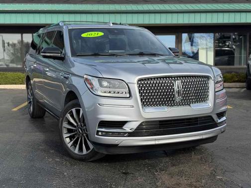 Silver Radiance 2021 Lincoln Navigator L Reserve