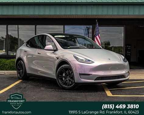 Pearl White Multi 2020 Tesla Model Y Long Range