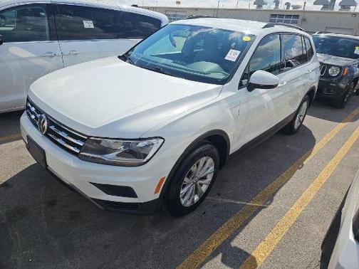 Pure White 2019 Volkswagen Tiguan 2.0T S 4MOTION