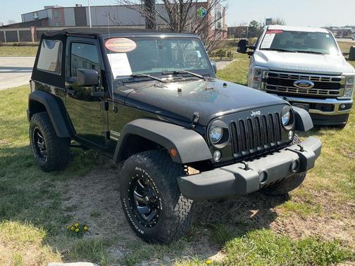 Black Clearcoat 2015 Jeep Wrangler Sport