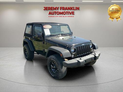 Black Clearcoat 2015 Jeep Wrangler Sport