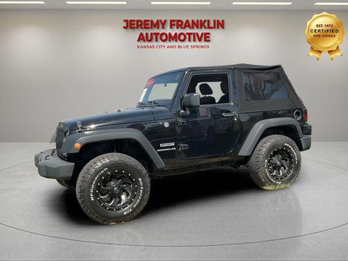 Black Clearcoat 2015 Jeep Wrangler Sport