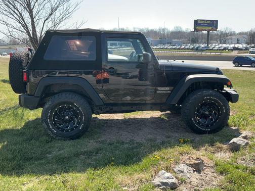 Black Clearcoat 2015 Jeep Wrangler Sport