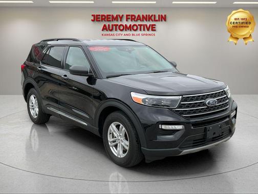 Black Metallic 2023 Ford Explorer XLT