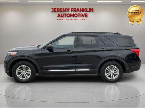 Black Metallic 2023 Ford Explorer XLT