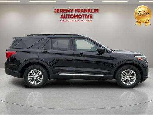 Black Metallic 2023 Ford Explorer XLT