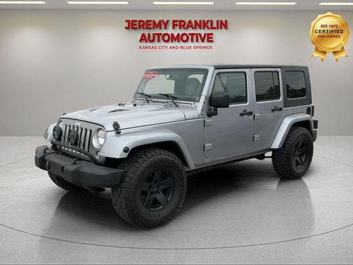 Billet Silver Metallic Clearcoat 2017 Jeep Wrangler Unlimited Sahara