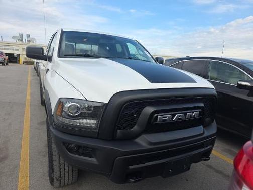 Bright White Clearcoat 2019 RAM 1500 Classic Warlock Quad Cab 4x4 6'4' Box
