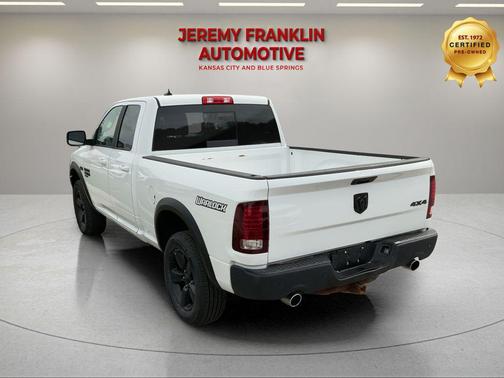 Bright White Clearcoat 2019 RAM 1500 Classic Warlock Quad Cab 4x4 6'4' Box