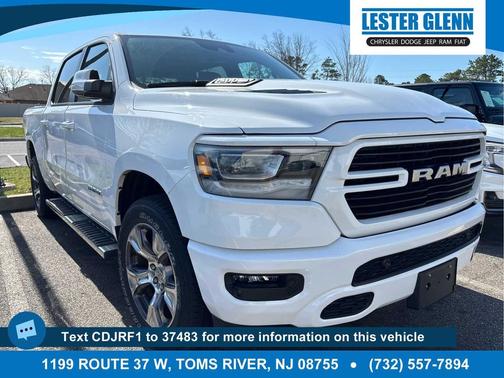 Bright White Clearcoat 2023 RAM 1500 Laramie
