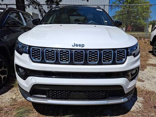 Bright White Clearcoat 2026 Jeep Compass Limited