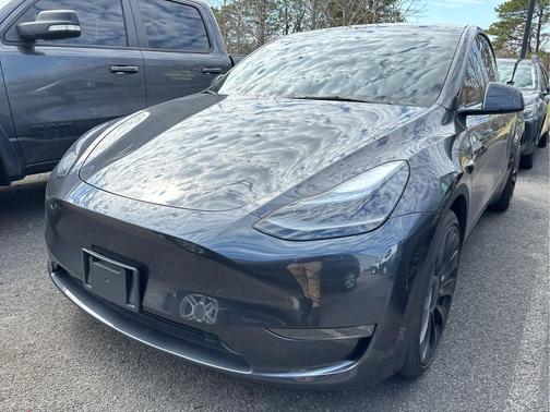 Stealth Grey 2025 Tesla Model Y Performance Dual Motor All-Wheel Drive