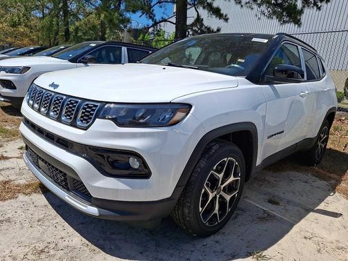 Bright White Clearcoat 2026 Jeep Compass Limited