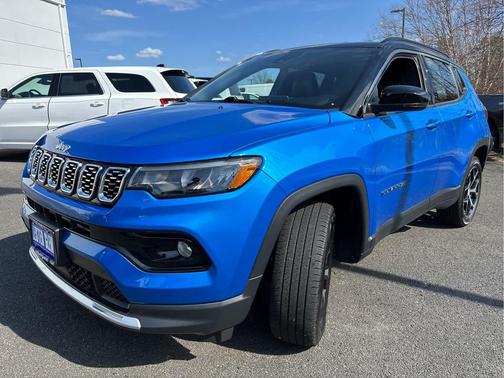 Hydro Blue Pearlcoat 2024 Jeep Compass Limited