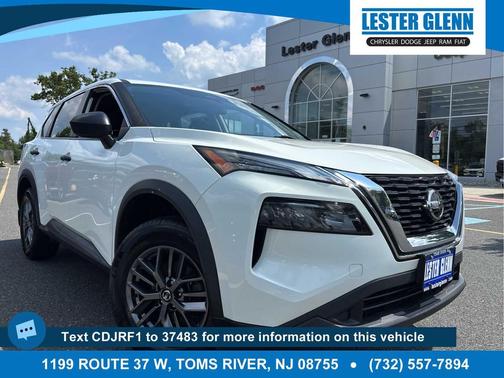 Glacier White 2021 Nissan Rogue S