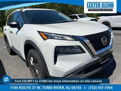 Glacier White 2021 Nissan Rogue S