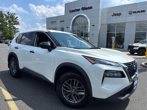 Glacier White 2021 Nissan Rogue S
