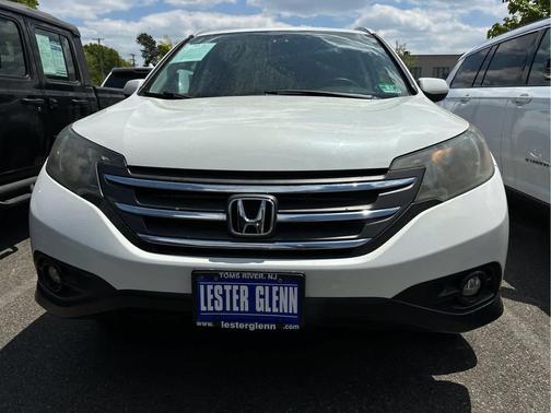 White Diamond Pearl 2012 Honda CR-V EX-L
