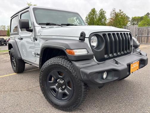 Silver Zynith Clearcoat 2023 Jeep Wrangler Sport