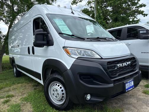 Bright White Clearcoat 2025 RAM ProMaster 3500 High Roof