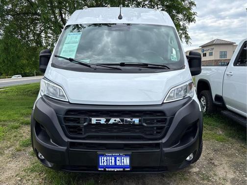 Bright White Clearcoat 2025 RAM ProMaster 3500 High Roof