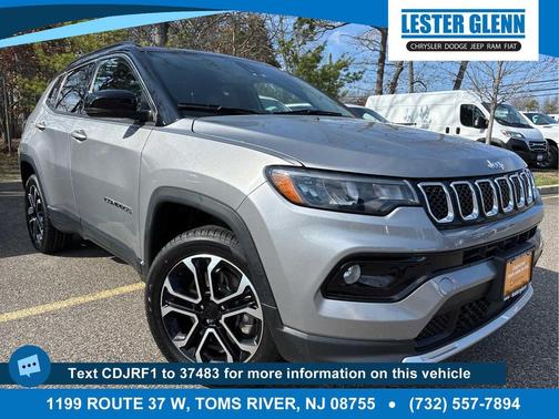 Billet Silver Metallic Clearcoat 2023 Jeep Compass Limited