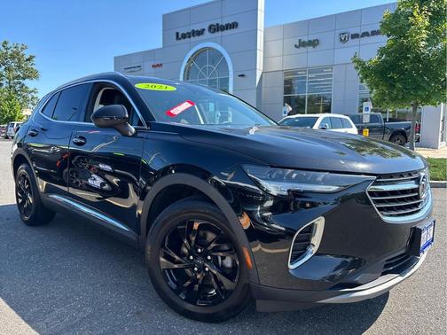 Ebony Twilight Metallic 2021 Buick Envision FWD Preferred