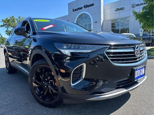 Ebony Twilight Metallic 2021 Buick Envision FWD Preferred