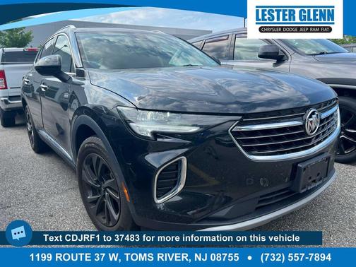 Ebony Twilight Metallic 2021 Buick Envision FWD Preferred