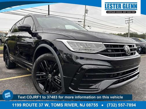 2022 Volkswagen Tiguan 2.0T SE R-Line Black 4MOTION