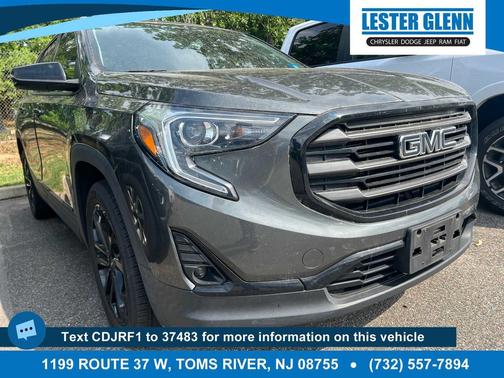 Graphite Gray Metallic 2021 GMC Terrain SLT
