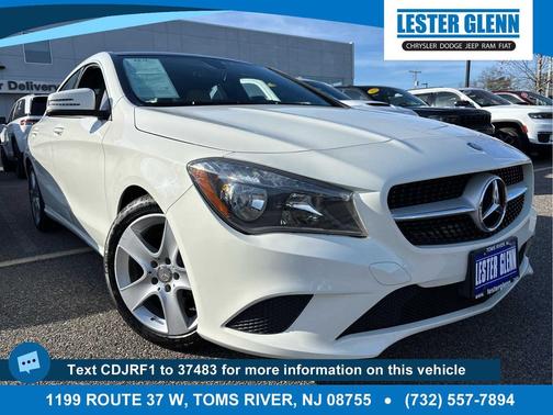 Cirrus White 2016 Mercedes-Benz CLA-Class 4MATIC
