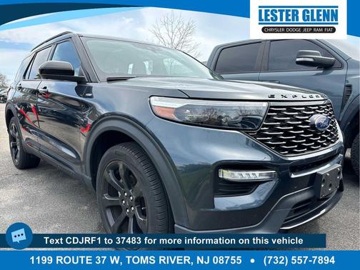 Stone Blue Metallic 2023 Ford Explorer ST-Line