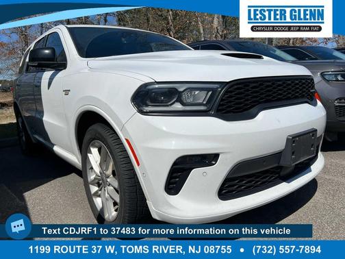 White Knuckle Clearcoat 2023 Dodge Durango R/T Plus AWD