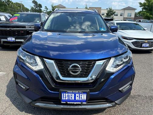 Caspian Blue 2017 Nissan Rogue SL