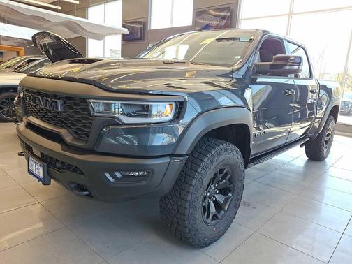 Forged Blue Metallic 2026 RAM 1500 RHO Crew Cab 4x4 5'7' Box